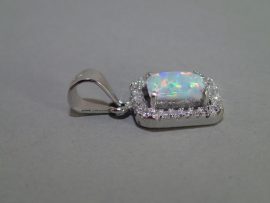 Komplet pravokotnik 009 - Obesek